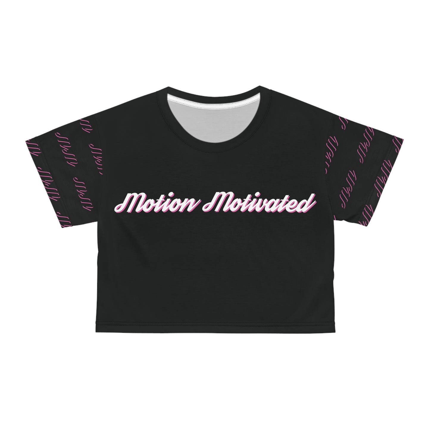 "MM" Classy Cropped tee!