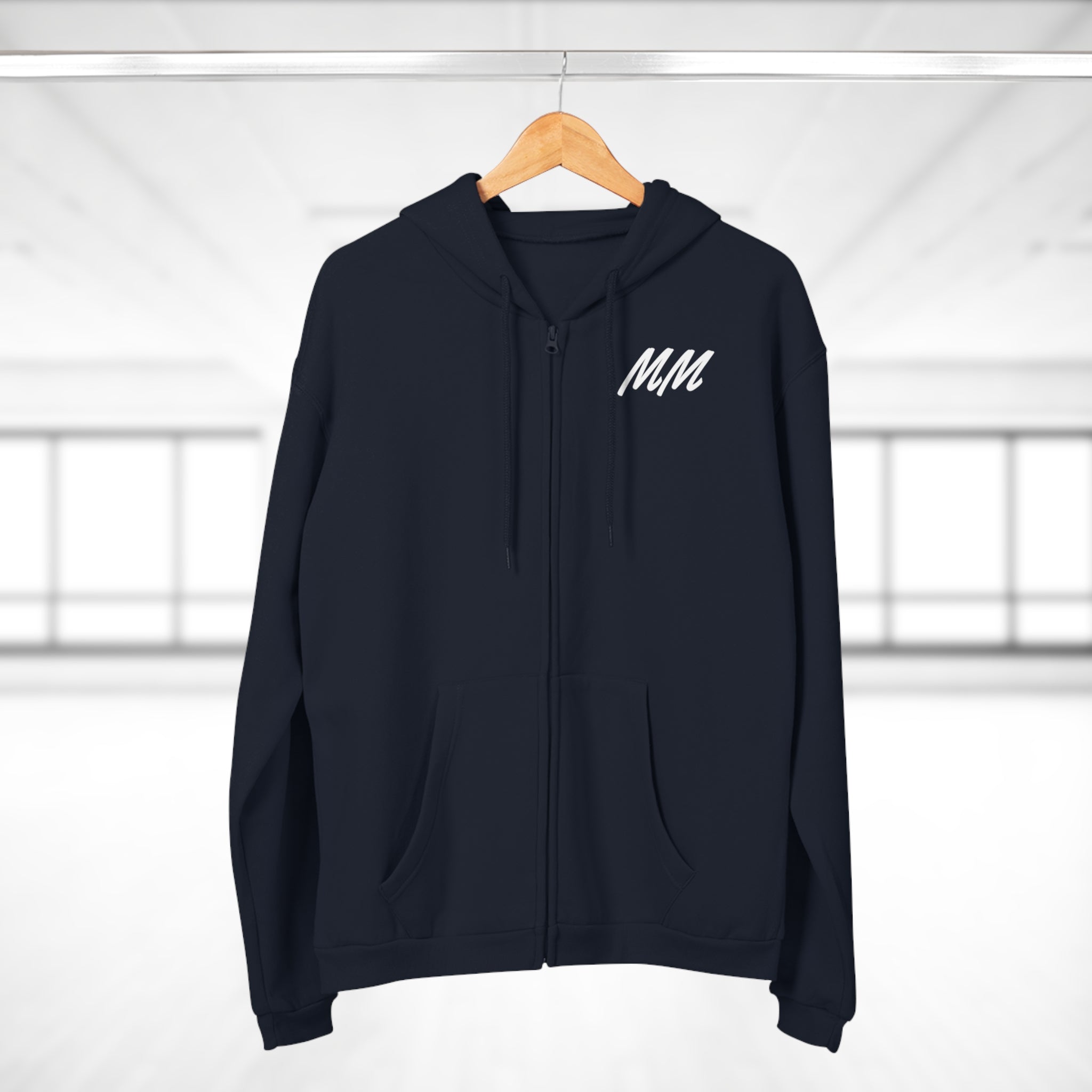 MM meaning zip up hoodie!