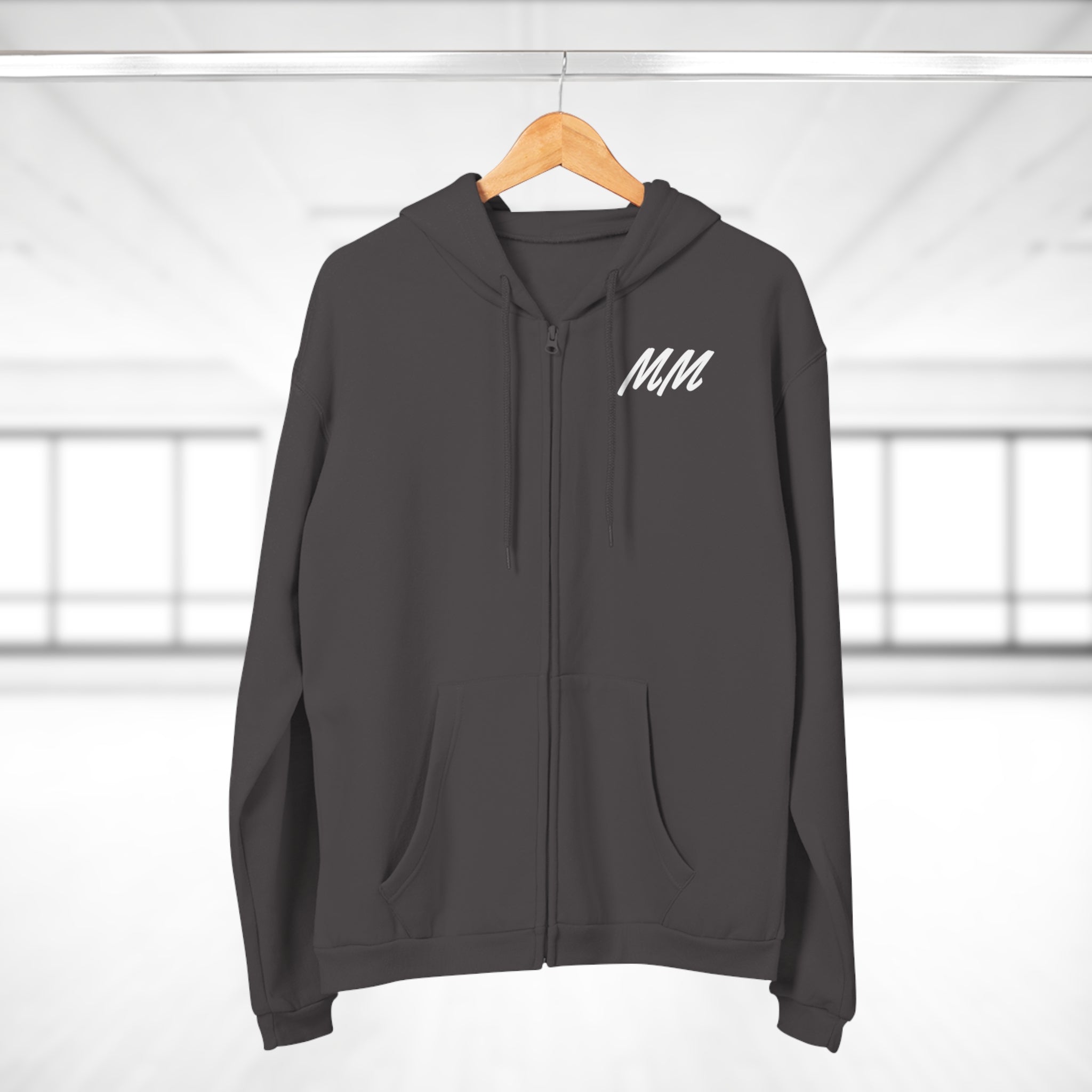 MM meaning zip up hoodie!