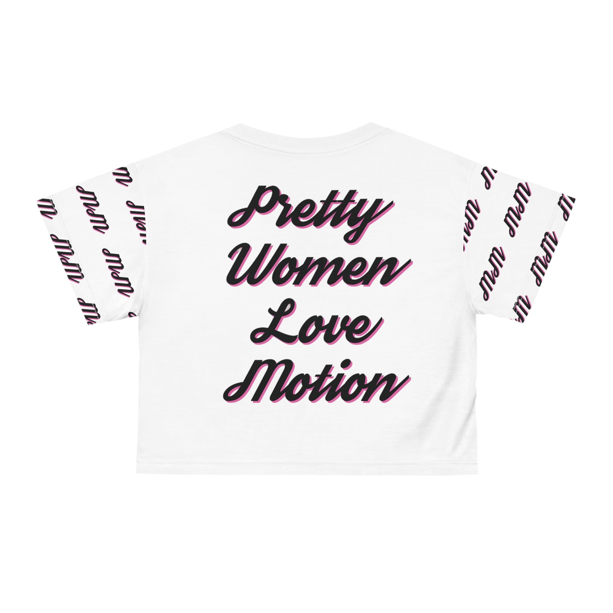 "MM" Classy Cropped tee!