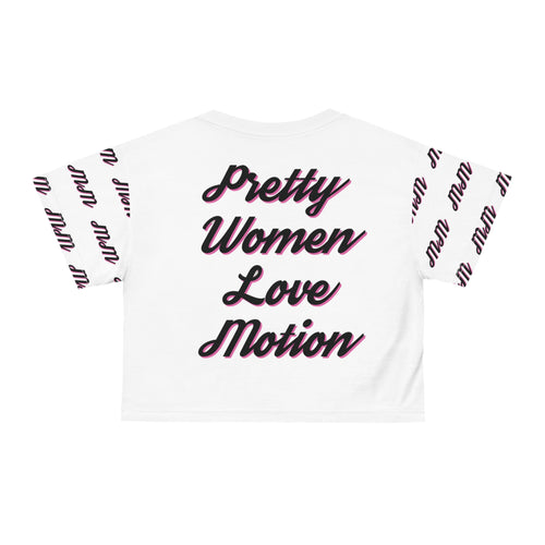 "MM" Classy Cropped tee!