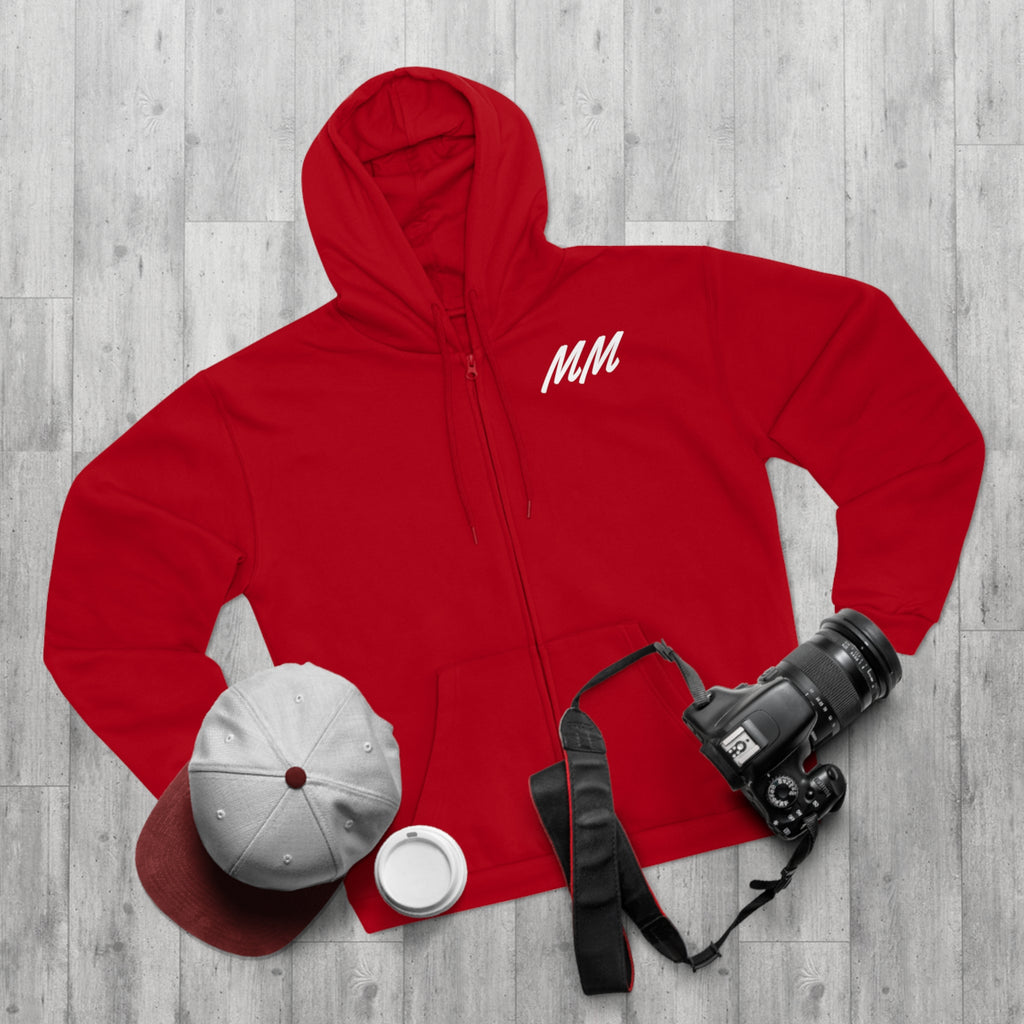 MM meaning zip up hoodie!