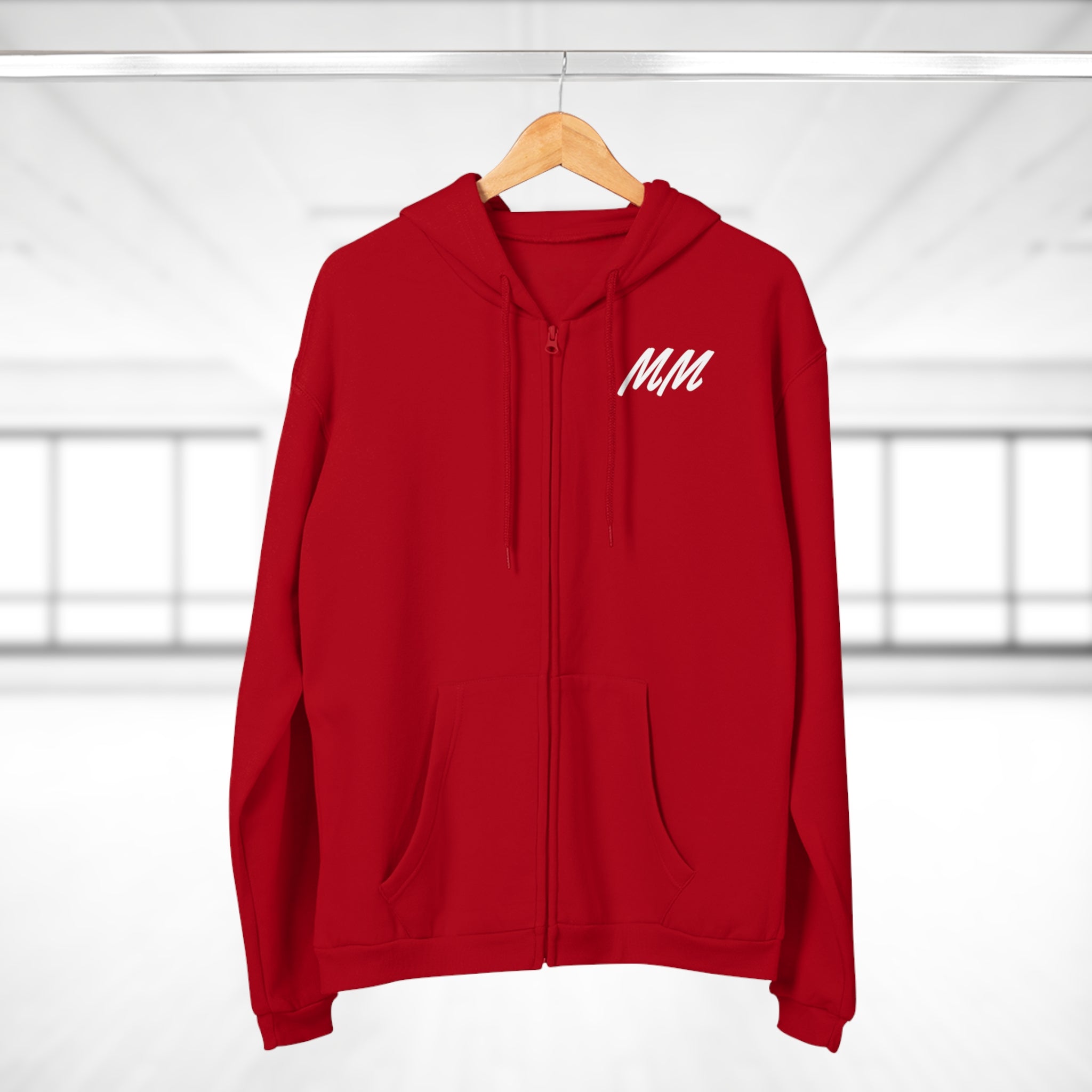 MM meaning zip up hoodie!